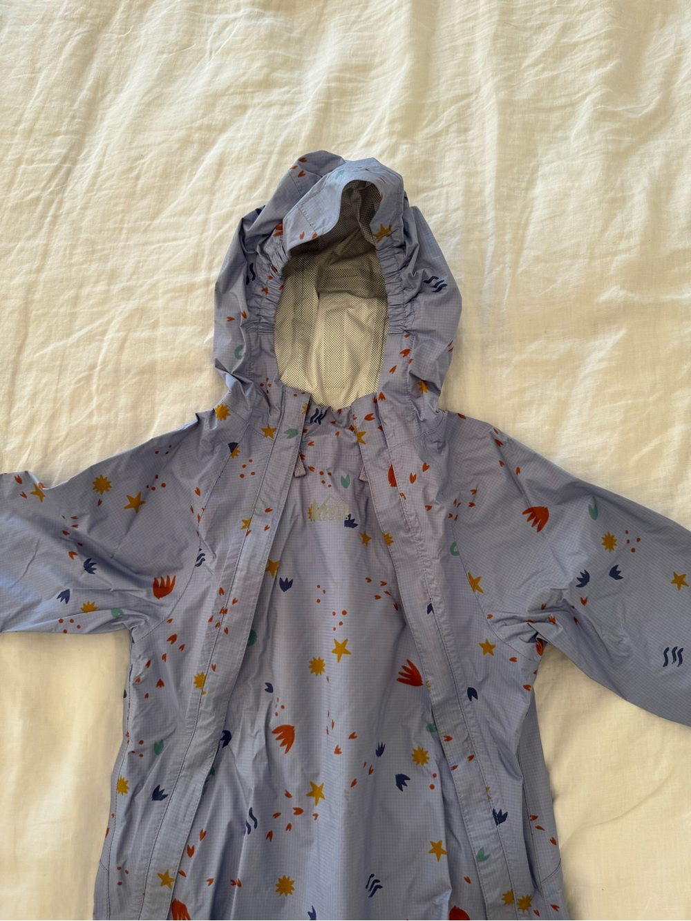 Floral Print Girls REI Co-op Trailmade Rain Suit